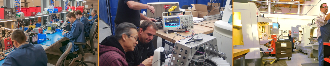 NOVO engineers at work